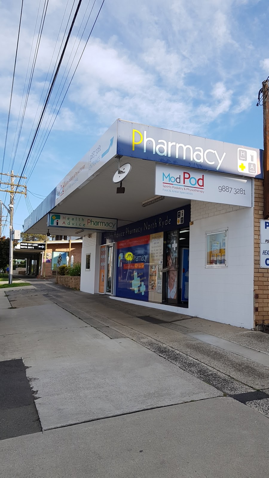 Health Advice Pharmacy | pharmacy | 136 Coxs Rd, North Ryde NSW 2113, Australia | 0298887086 OR +61 2 9888 7086