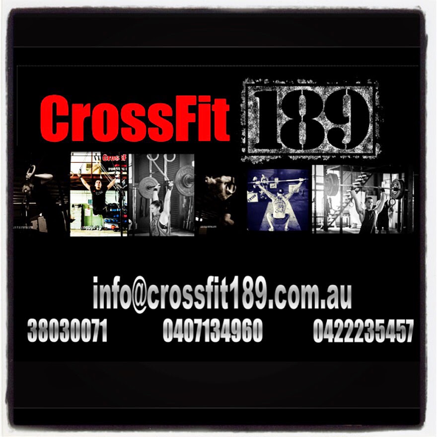 CrossFit189 | 189 Magnesium Dr, Crestmead QLD 4132, Australia | Phone: 0407 134 960