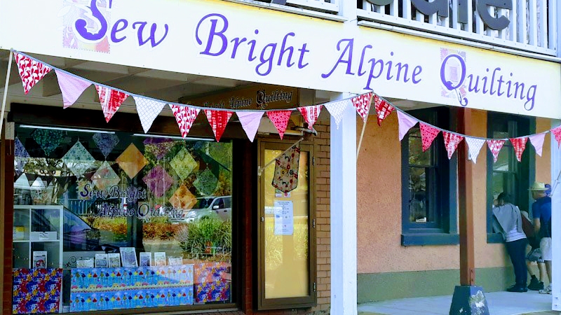 Sew Bright Alpine Quilting | 4 Ireland St, Bright VIC 3741, Australia | Phone: (03) 5755 5118
