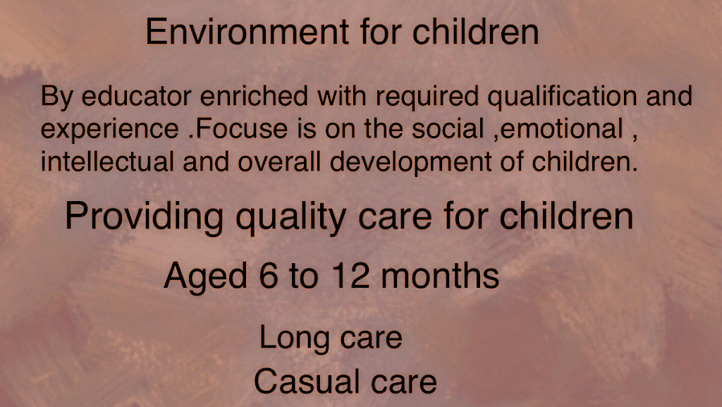 Sonia Family Day Care | 23 Elvire Rd, Craigieburn VIC 3064, Australia | Phone: 0420 519 277