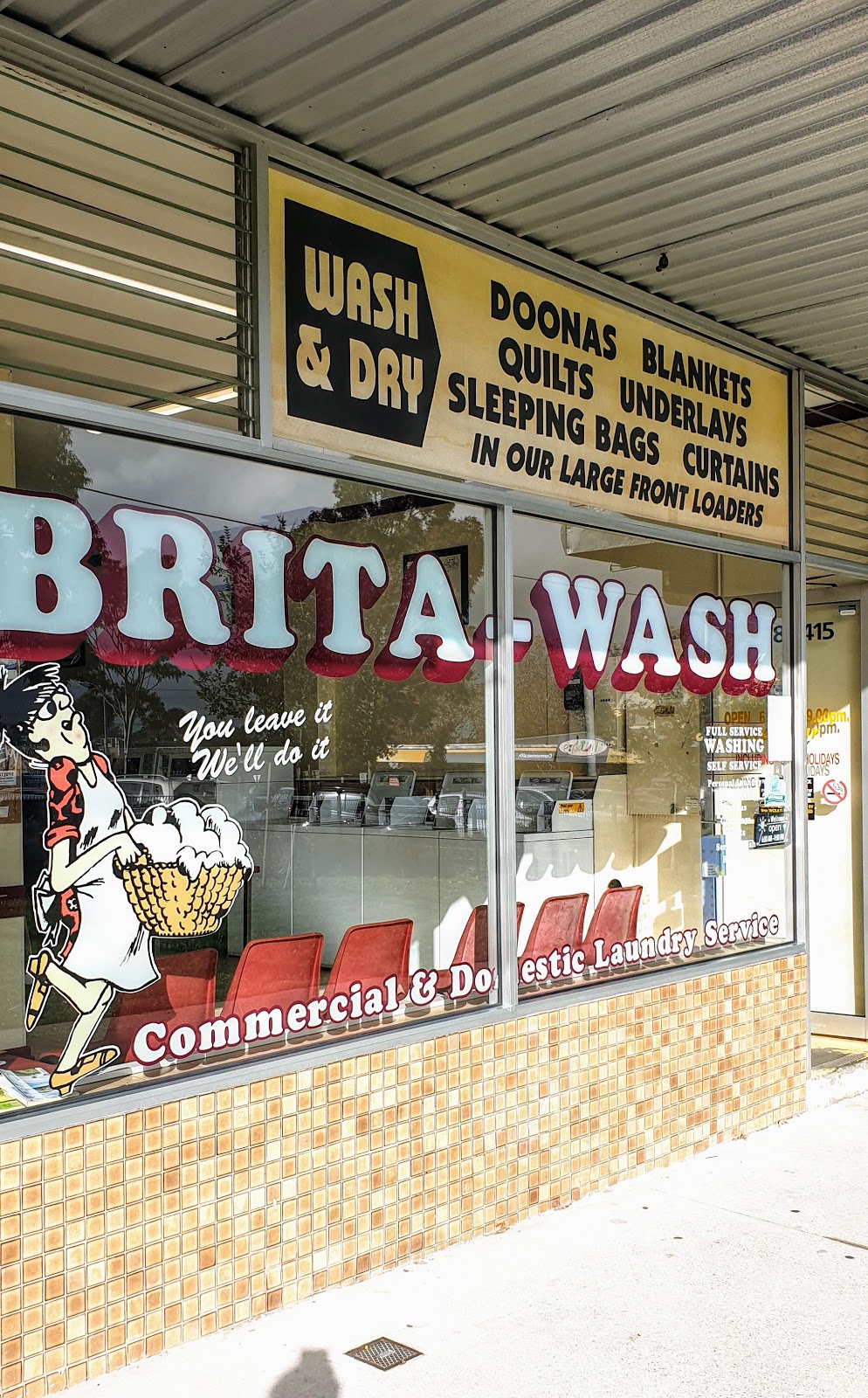 Brita-Wash Laundry Services | laundry | Shop 46, Mountain Gate Shopping Centre, Ferntree Gully Road, Ferntree Gully VIC 3156, Australia | 0397581415 OR +61 3 9758 1415