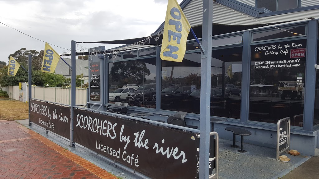 Scorchers by the River Gallery Cafe | restaurant | Scorchers By The River Gallery, 1 Esplanade, Orford TAS 7190, Australia | 0362571033 OR +61 3 6257 1033