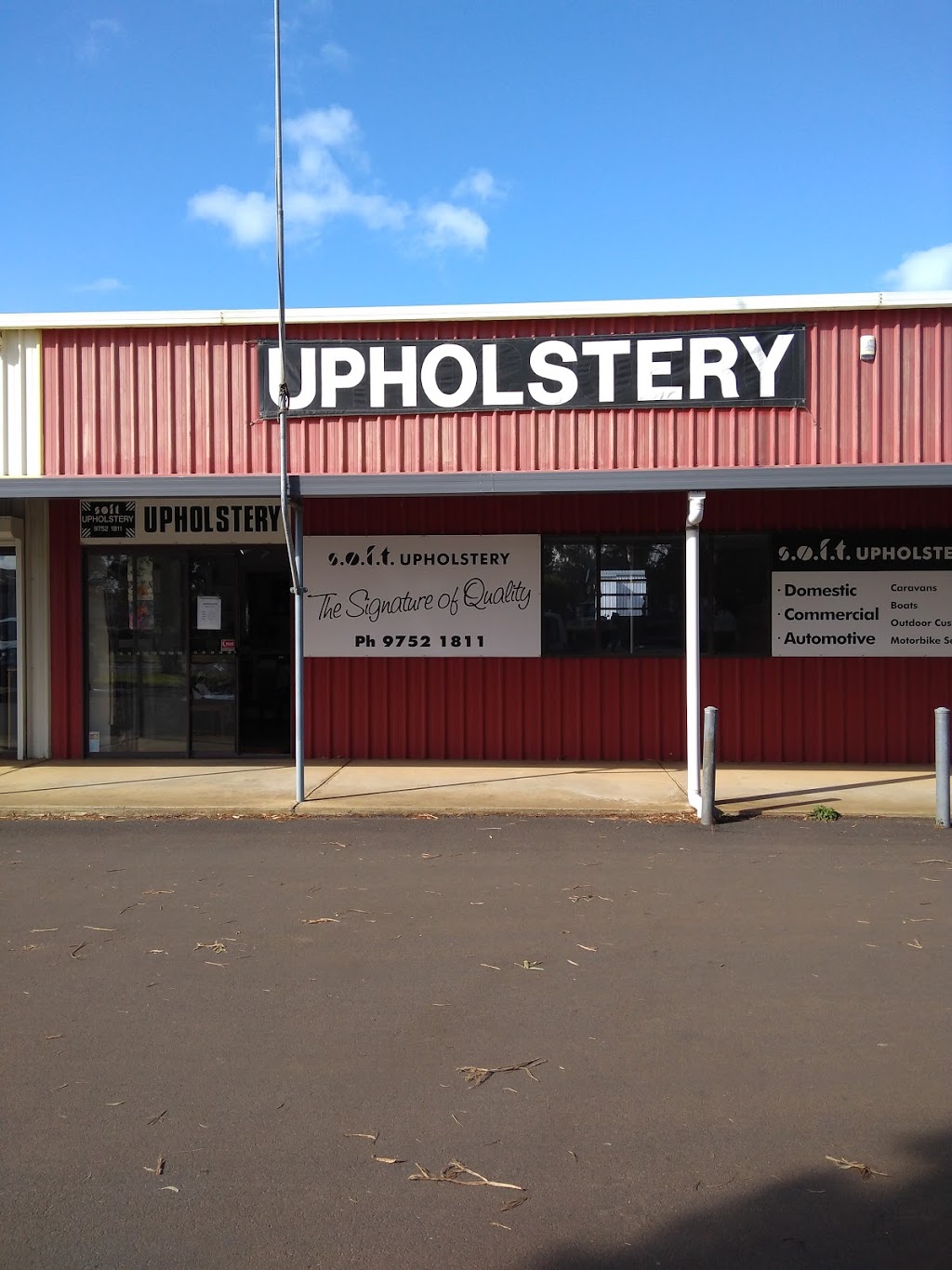 S.O.F.T. Upholstery | furniture store | 4/77 Strelly St, Busselton WA 6280, Australia | 0897521811 OR +61 8 9752 1811