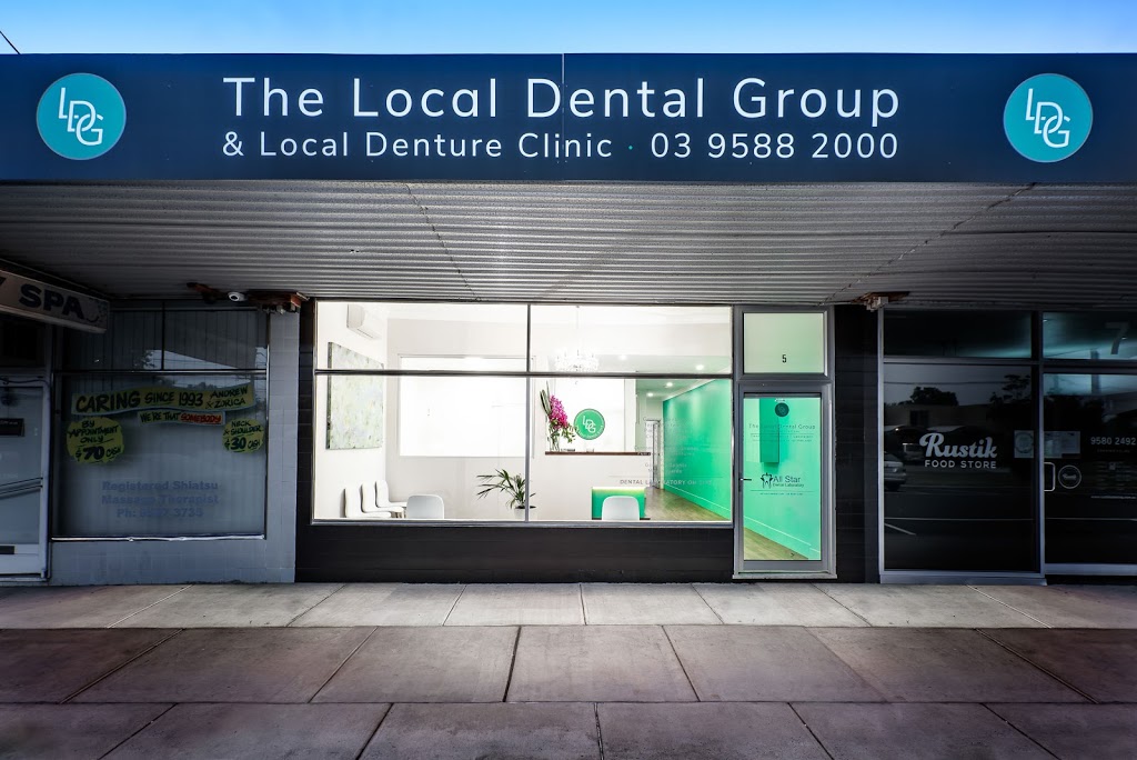 The Local Dental Group and Local Denture Clinic | dentist | No. 5, Chandler St, Parkdale VIC 3195, Australia | 0395882000 OR +61 3 9588 2000