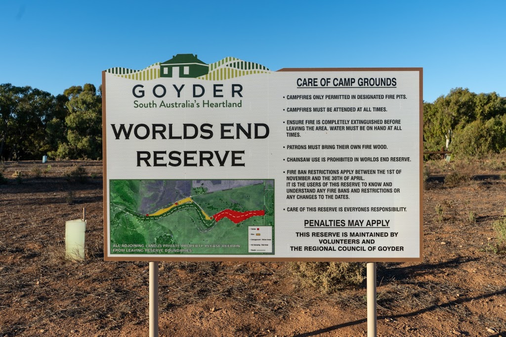 Worlds End Gorge | campground | Worlds End Hwy, Burra SA 5381, Australia