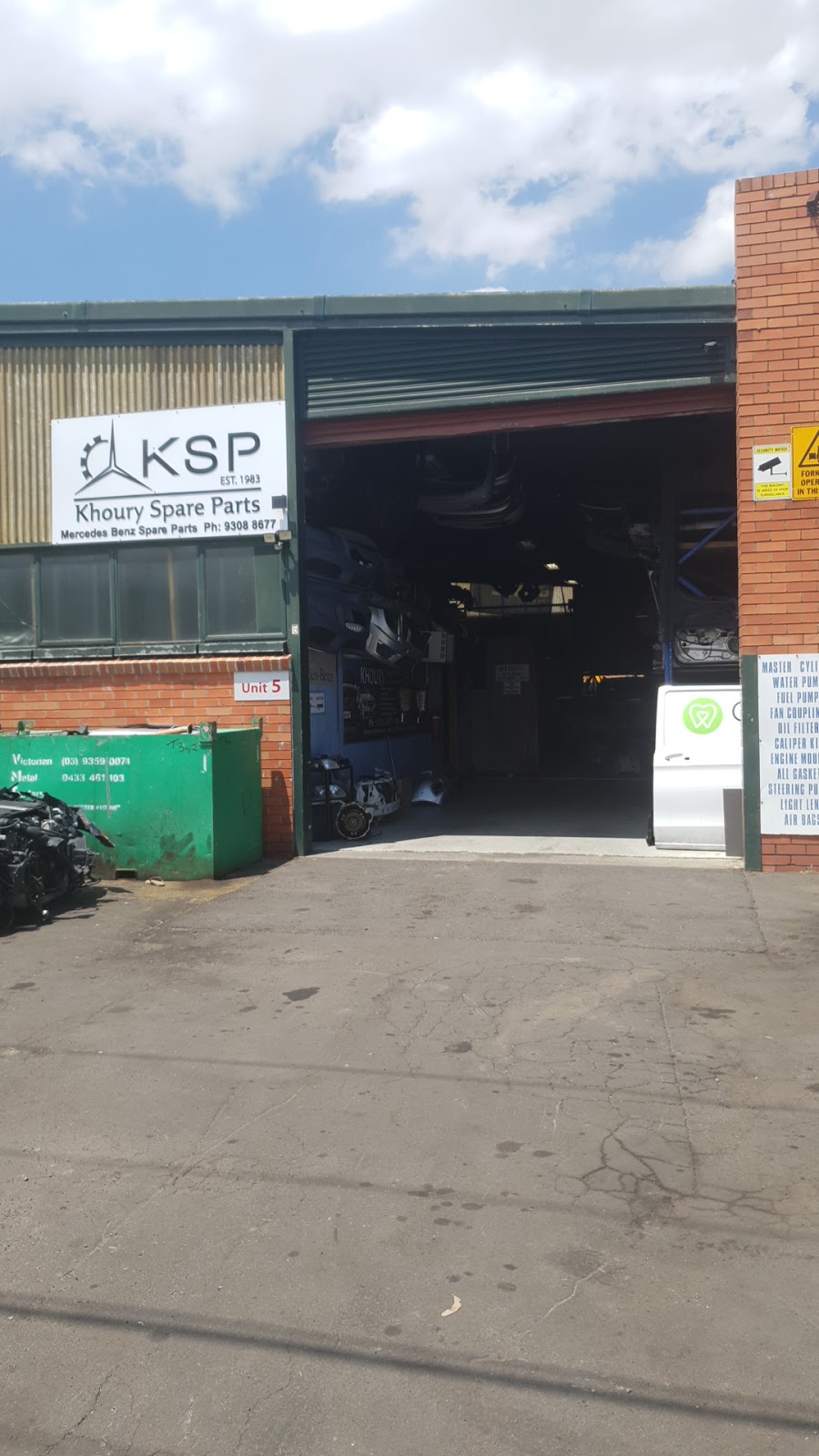 Khoury Spare Parts | car repair | 5/177-181 Northbourne Rd, Campbellfield VIC 3061, Australia | 0393088677 OR +61 3 9308 8677
