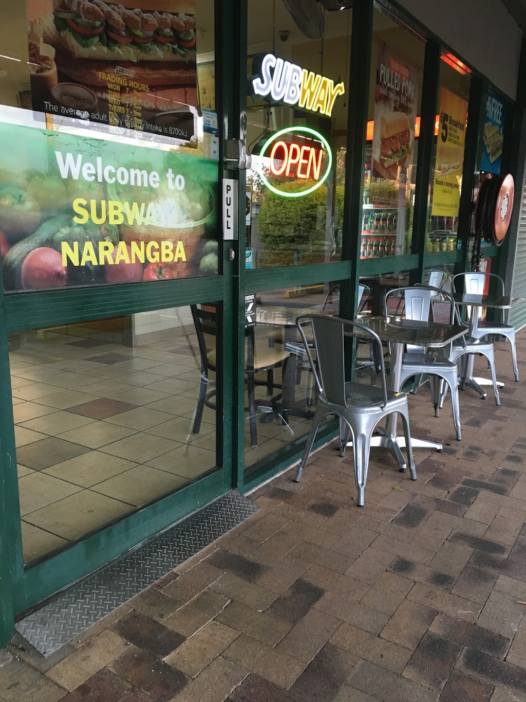 Subway | restaurant | 36 Main St, Narangba QLD 4504, Australia | 0733856227 OR +61 7 3385 6227