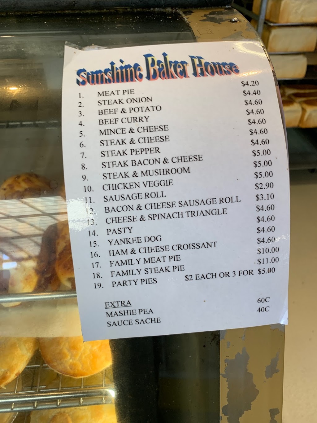 SUNSHINE BAKER HOUSE | bakery | Dohles Rocks Rd & Goodrich Rd Murrumba Downs Shopping Centre, Murrumba Downs QLD 4503, Australia