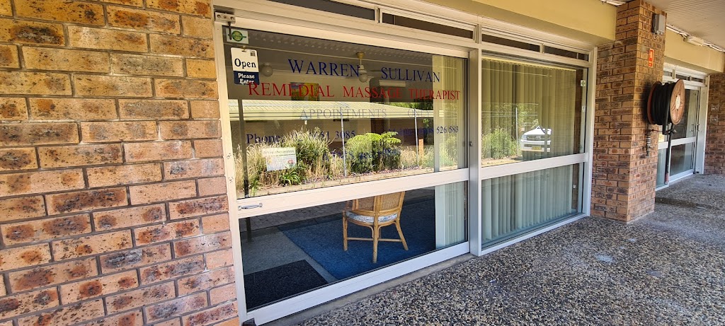 Warren Sullivan Remedial Massage Therapist | Shop 8/78 Bray St, Coffs Harbour NSW 2450, Australia | Phone: 0408 526 583