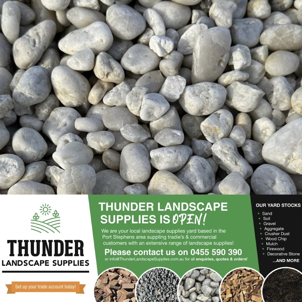 Thunder Landscape Supplies | 450 Masonite Rd, Heatherbrae NSW 2324, Australia | Phone: 0455 590 390