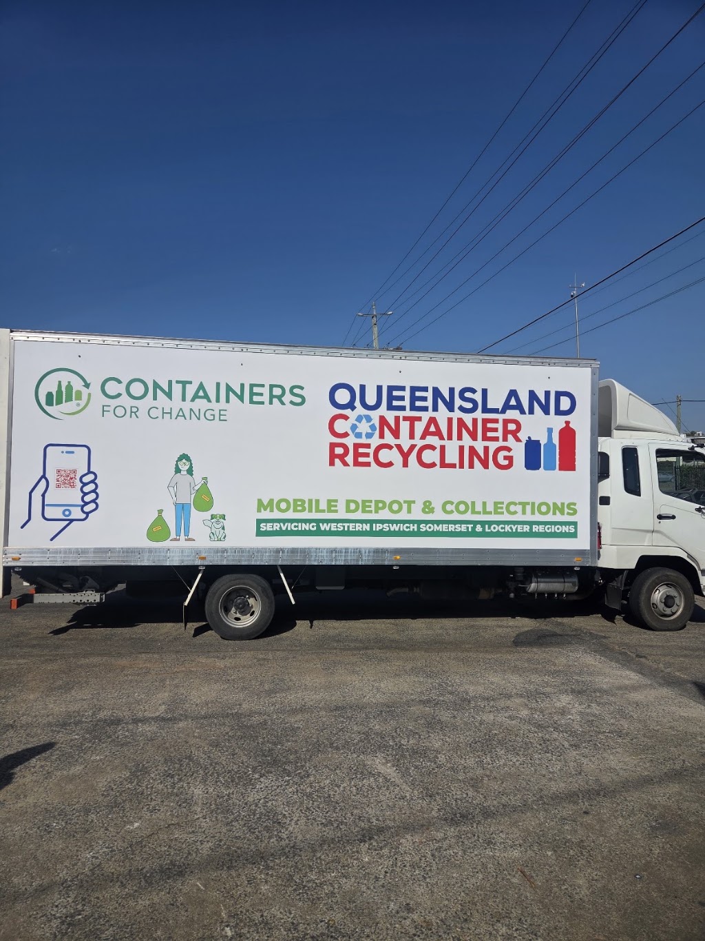 Containers For Change Esk (Powered by Qld Container Recycling) | Esk Hampton Rd, Esk QLD 4312, Australia | Phone: 0403 005 348
