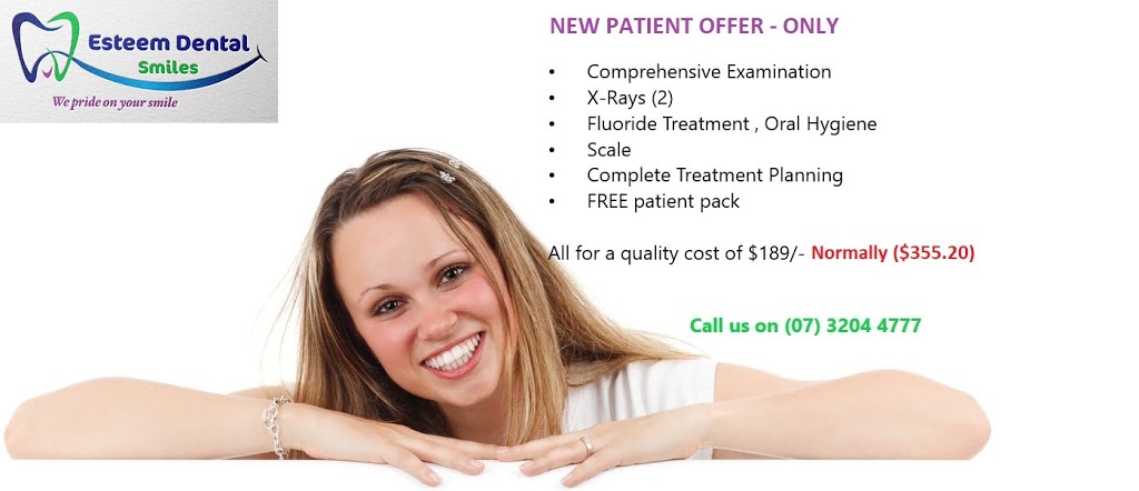 Esteem Dental Smiles - North Lakes Dentist, Mango hill dentist | 3 Wolfe St, North Lakes QLD 4509, Australia | Phone: (07) 3204 4777
