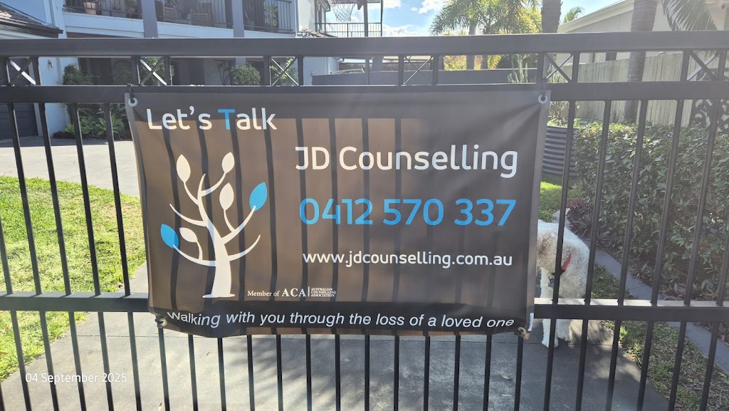 JD Counselling | 68 Biggs Ave, Beachmere QLD 4510, Australia | Phone: 0412 570 337