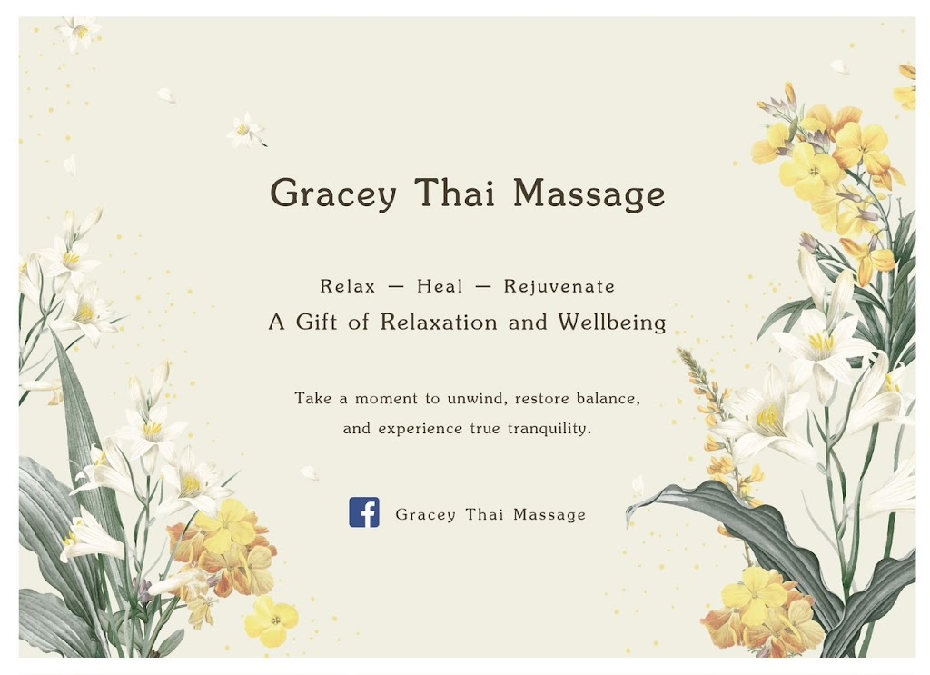 Gracey Thai Massage | 116 Dalyell Way, Raymond Terrace NSW 2324, Australia | Phone: 0423 136 798