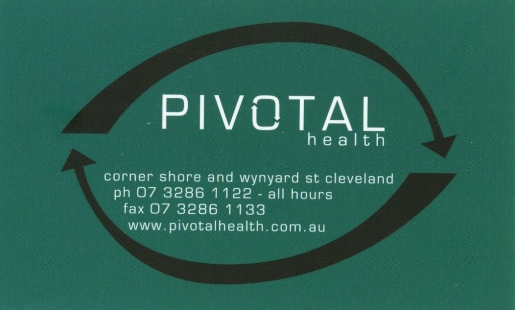 Pivotal Health | hospital | cnr Shore Street West and Wynyard Streets Stockland Cleveland, Cleveland QLD 4163, Australia | 0732861122 OR +61 7 3286 1122