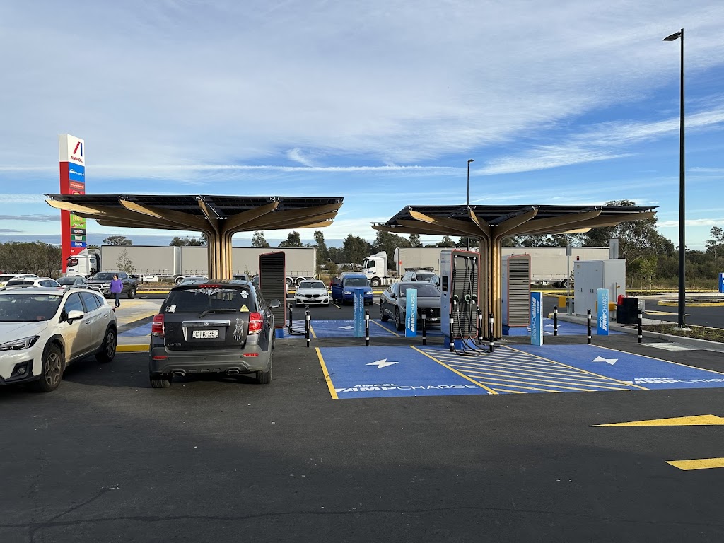 AmpCharge Charging Station | Southbound/Lot 12 Hume Mtwy, Pheasants Nest NSW 2574, Australia | Phone: 13 14 04