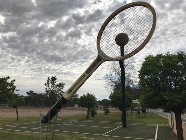 The Big Tennis Racquet | museum | 74-76 Yapunyah St, Barellan NSW 2665, Australia