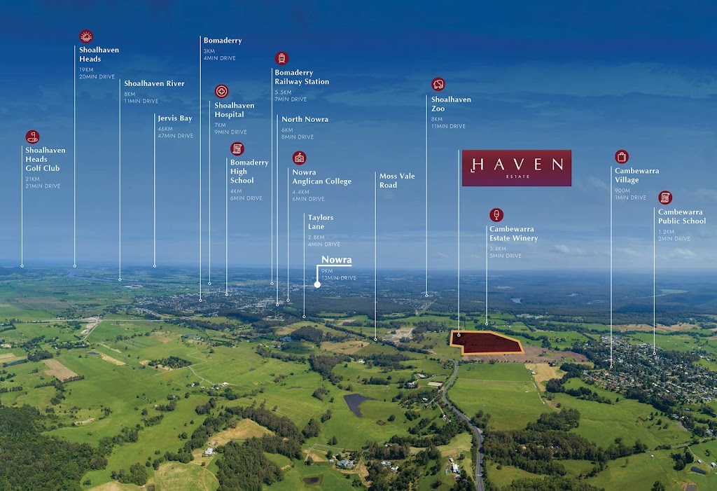 Haven Estate | 19 Alpha Rd, Badagarang NSW 2540, Australia | Phone: 0468 152 250