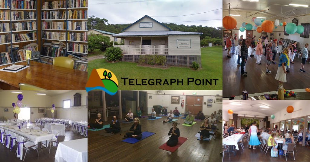 Telegraph Point Community Hall |  | 7 Cooperabung Dr, Telegraph Point NSW 2441, Australia | 0410584661 OR +61 410 584 661