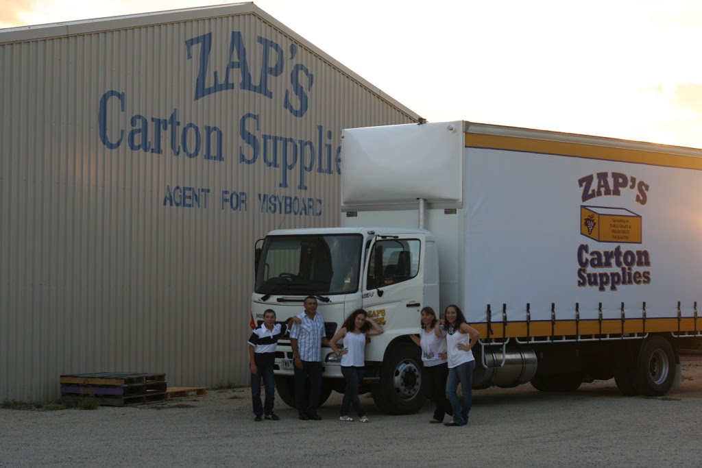 Zaps Carton Supplies PTY LTD | store | 81 Pethard Rd, Robinvale VIC 3549, Australia | 0350264543 OR +61 3 5026 4543