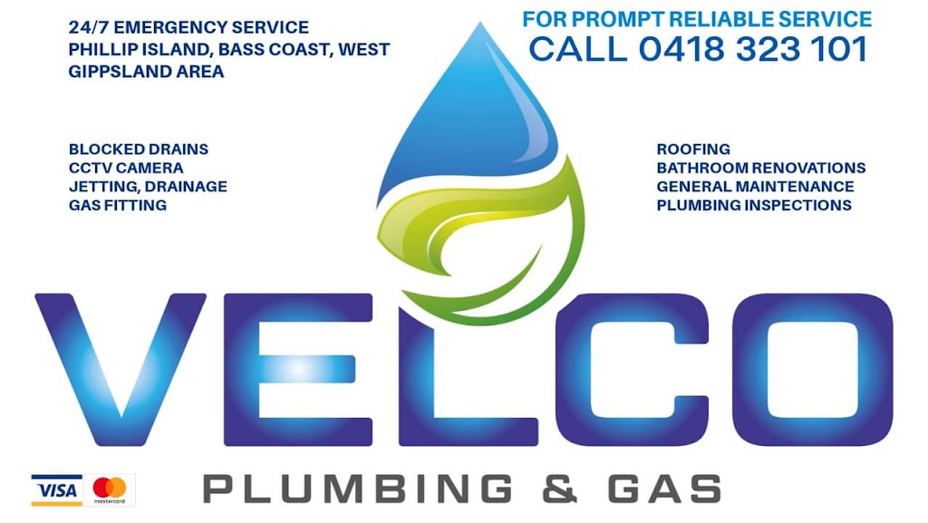 Velco plumbing and gas | plumber | Unit 38/38 Katherine Cct, Cowes VIC 3922, Australia | 0418323101 OR +61 418 323 101