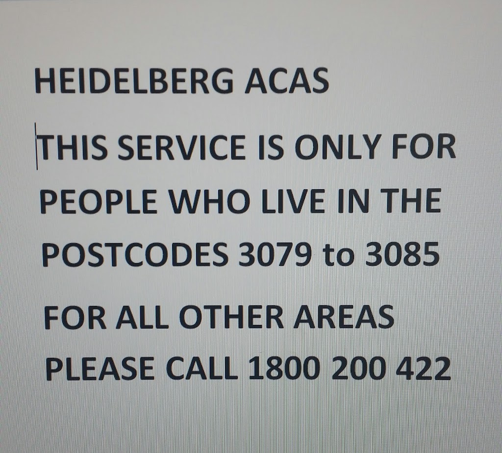 Heidelberg Aged Care Assessment Service |  | 300 Waterdale Rd, Heidelberg Heights VIC 3081, Australia | 1800200422 OR +61 1800 200 422