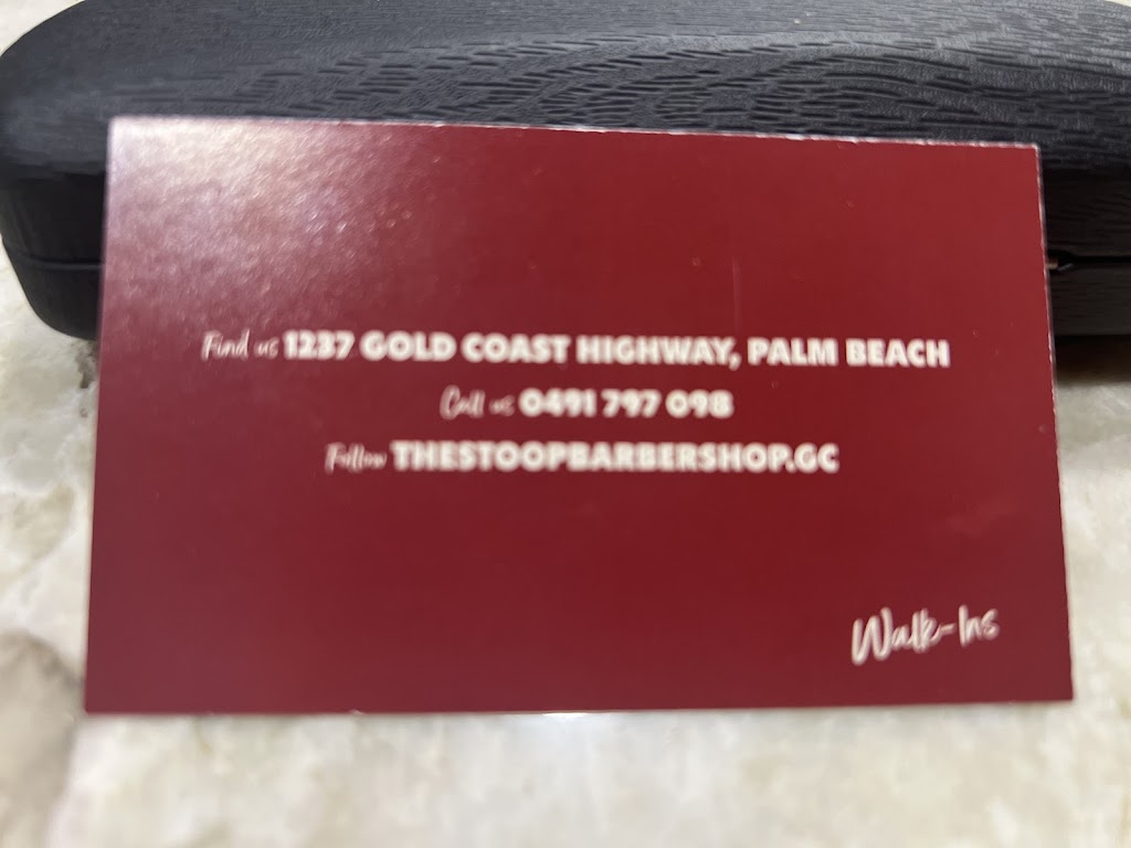 The Stoop Barbershop | Shop 3/1237 Gold Coast Hwy, Palm Beach QLD 4221, Australia | Phone: 0491 797 098