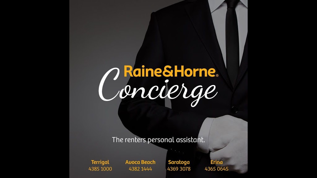 Raine & Horne Terrigal | 78 Terrigal Esplanade, Terrigal NSW 2260, Australia | Phone: (02) 4385 1000