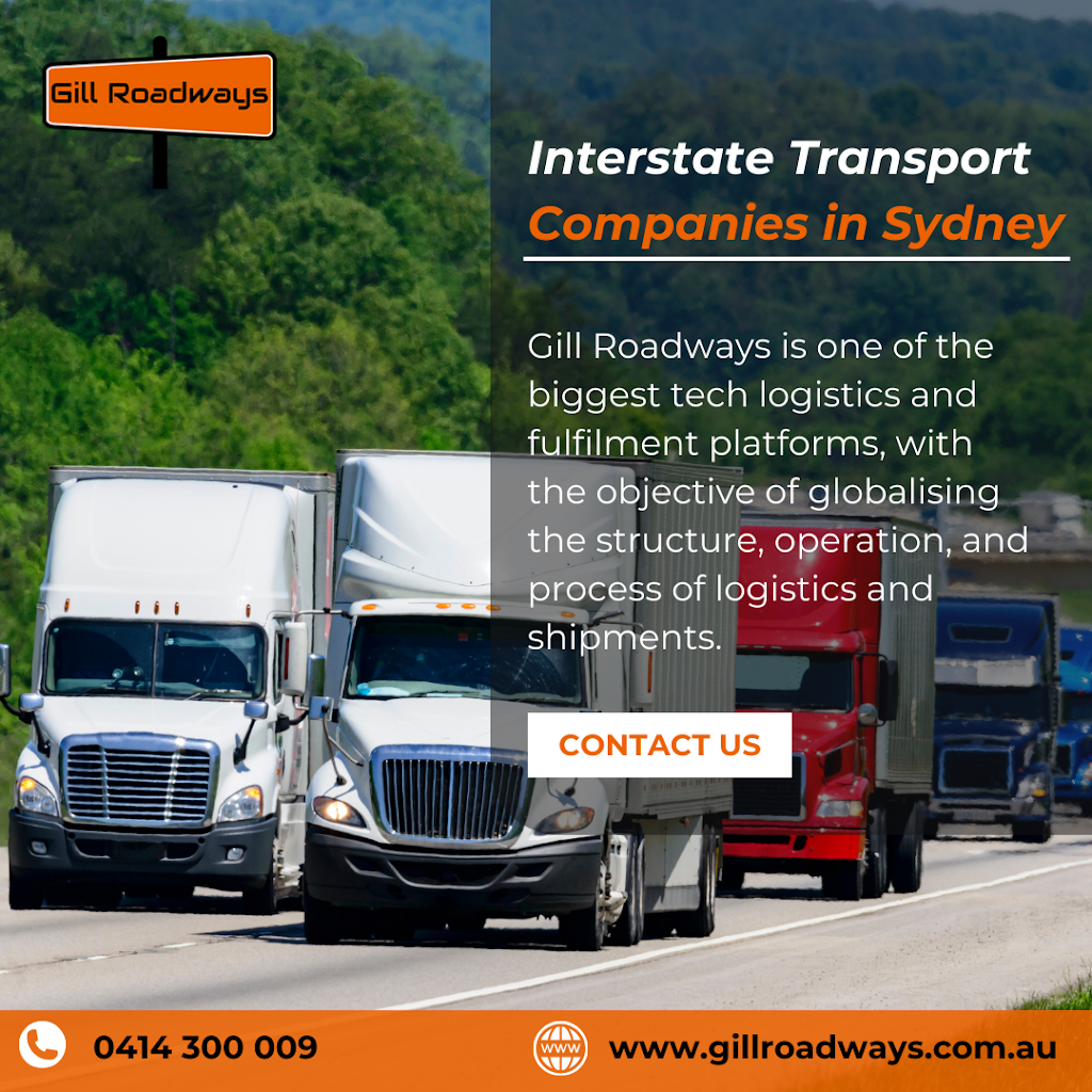 Gill Roadways - Logistic Company Sydney | 55 Lawson Rd, Badgerys Creek NSW 2555, Australia | Phone: 0414 300 009