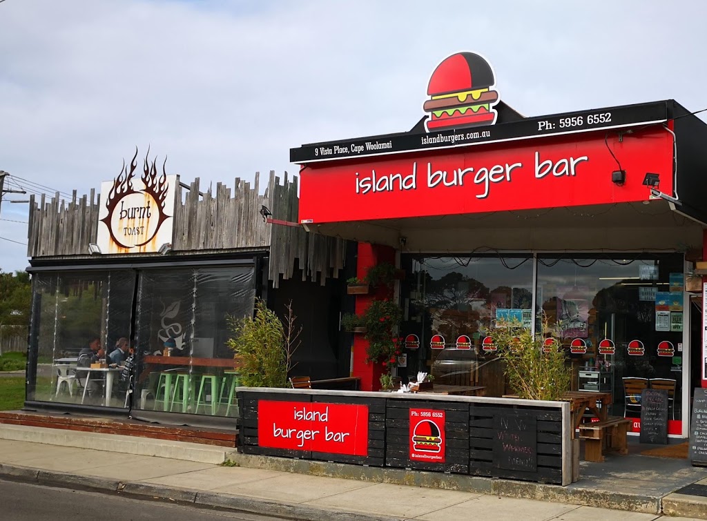 Island Burger Bar | restaurant | 9 Vista Pl, Cape Woolamai VIC 3925, Australia | 0359566552 OR +61 3 5956 6552