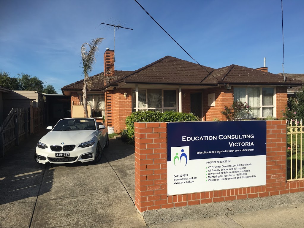 Education Consulting Victoria | 102 Morell St, Glenroy VIC 3046, Australia | Phone: 0411 639 891