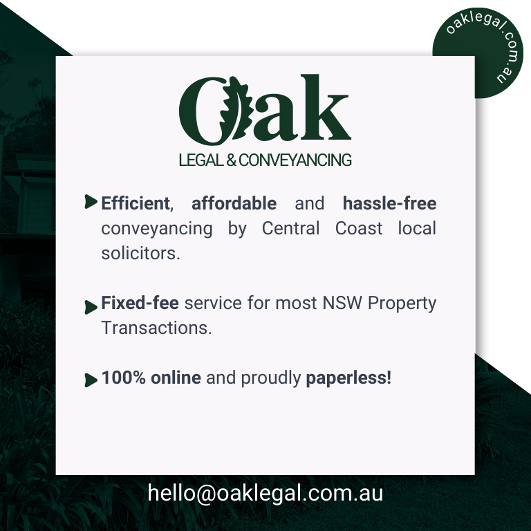 Oak Legal & Conveyancing | Unit 4/170 Oak Rd, Matcham NSW 2250, Australia | Phone: 0403 200 713