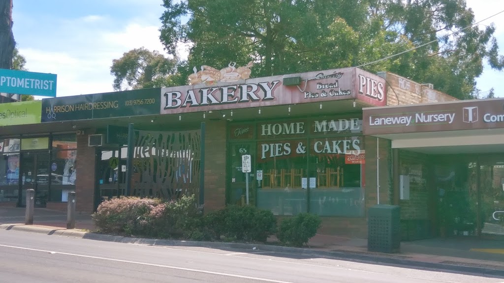 Tims Homemade Pies and Cakes | bakery | 65 Main Rd, Monbulk VIC 3793, Australia | 0397567466 OR +61 3 9756 7466