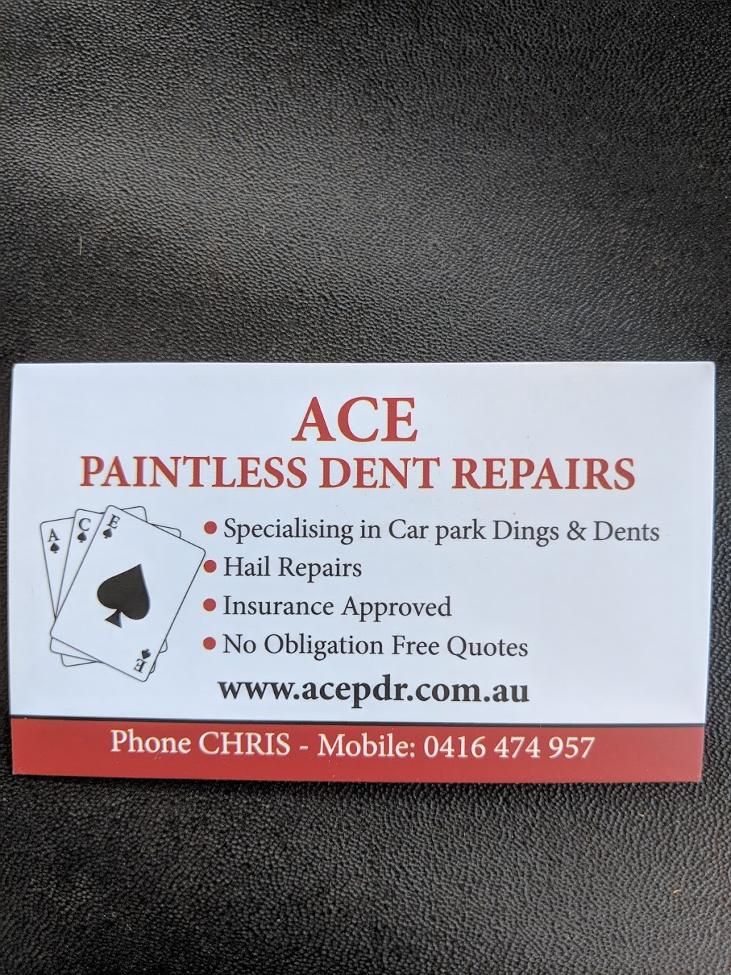 ACE Paintless Dent Repairs | car repair | Ferntree Gully VIC 3156, Australia | 0416474957 OR +61 416 474 957