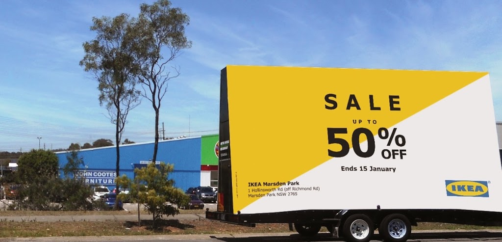 The Mobile Billboard Company | 48 Kambrook Rd, Caulfield North VIC 3160, Australia | Phone: 1300 488 404