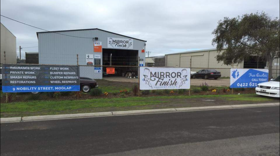 Mirror Finish Accident Repair | 9 Nobility St, Moolap VIC 3224, Australia | Phone: 0422 621 934