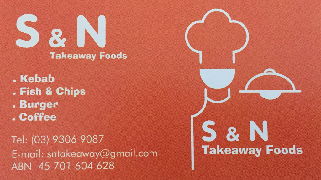 S & N takeaway foods | meal takeaway | 28 Devon Rd, Pascoe Vale VIC 3044, Australia | 0393069087 OR +61 3 9306 9087