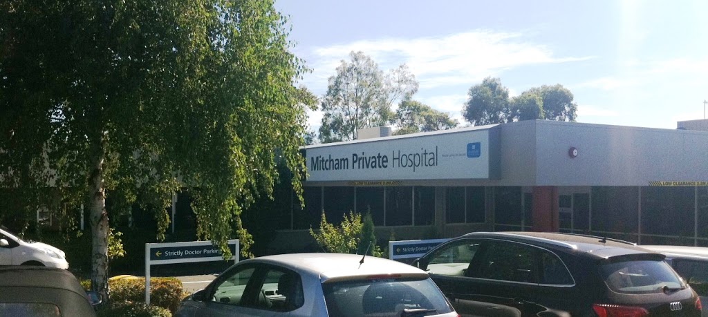 Mitcham Private Hospital | hospital | 27 Doncaster E Rd, Mitcham VIC 3132, Australia | 0392103222 OR +61 3 9210 3222