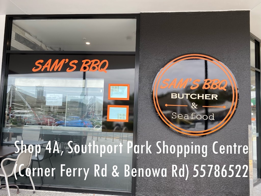 Sams BBQ Butcher | food | Shop 4A, Southport Park shopping center, 171 Ferry Rd, Southport QLD 4215, Australia | 0755786522 OR +61 7 5578 6522
