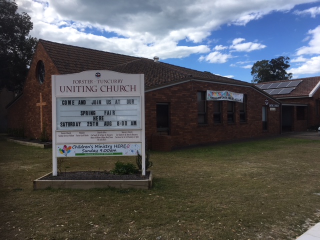 Uniting Church in Australia Forster | church | Cnr Lake and, MacIntosh St, Forster NSW 2428, Australia | 0265558573 OR +61 2 6555 8573