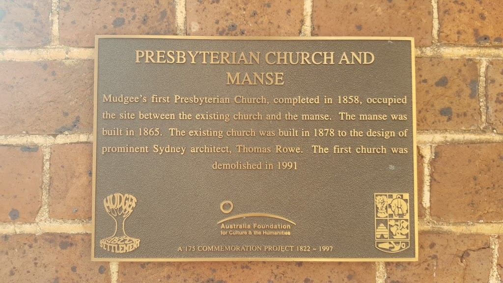 Saint Pauls Presbyterian Church | church | 105 Mortimer St, Mudgee NSW 2850, Australia | 0263720404 OR +61 2 6372 0404