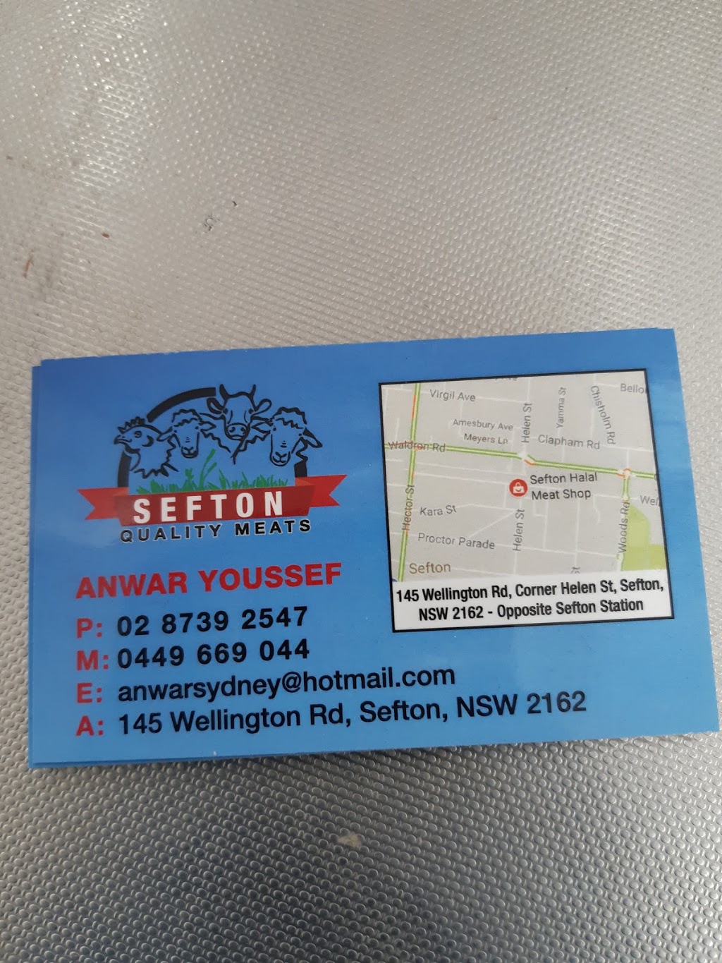 Sefton Halal Meat Shop | store | 145 Wellington Rd, Sefton NSW 2162, Australia | 0450006665 OR +61 450 006 665