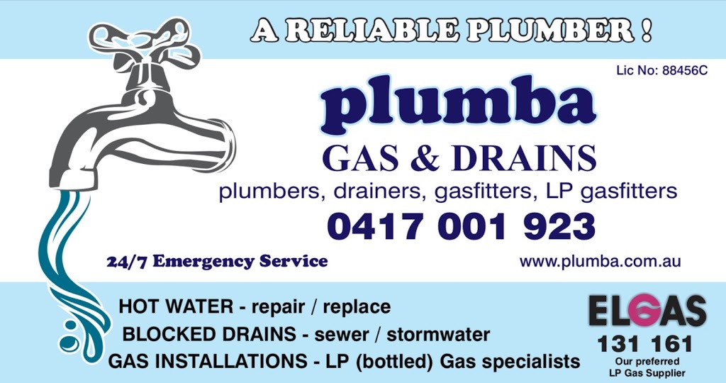 Plumba Gas & Drains | plumber | 389 Main Rd, Noraville NSW 2263, Australia | 0417001923 OR +61 417 001 923