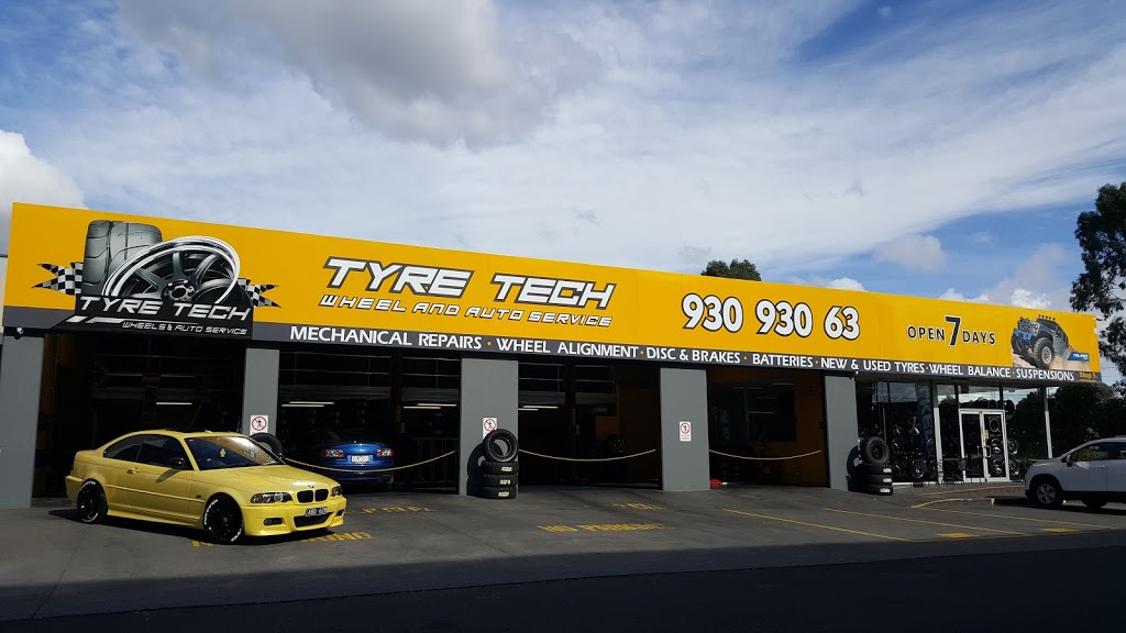 TYRE TECH WHEELS & AUTO SERVICE | shop 5/1197 Pascoe Vale Rd, Broadmeadows VIC 3047, Australia | Phone: (03) 9309 3063