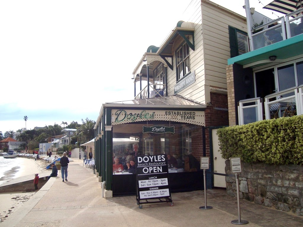 Doyles on the Beach Restaurant | 11 Marine Parade, Watsons Bay NSW 2030, Australia | Phone: (02) 9337 2007