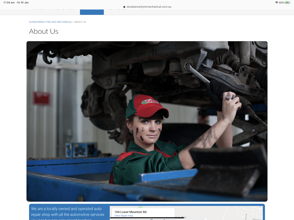 Dundowran Tyre & Mechanical | car repair | 104 Lower Mountain Rd, Dundowran QLD 4655, Australia | 0741248669 OR +61 7 4124 8669
