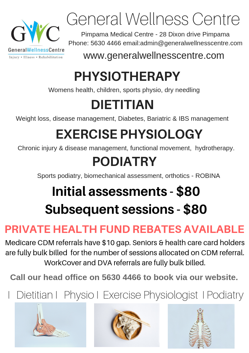 General Wellness Centre | physiotherapist | 196 Robina Town Centre Dr, Robina QLD 4226, Australia | 0756304466 OR +61 7 5630 4466