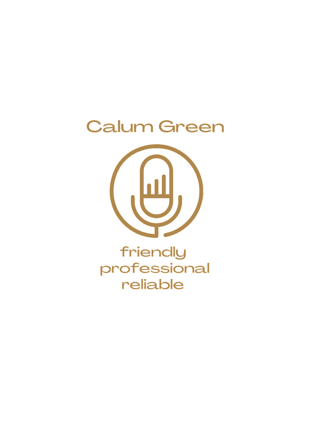 Calum Green Voice Over | Glenlea St, Keperra QLD 4054, Australia | Phone: 0439 984 337