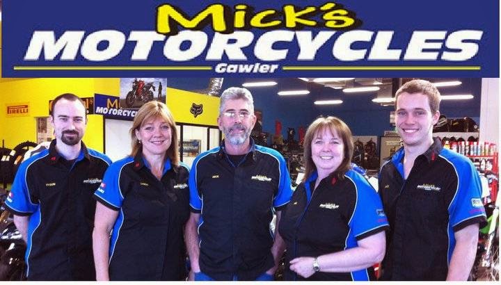 Micks Motorcycle Gawler | store | 485 Main N Rd, Evanston SA 5116, Australia | 0885222618 OR +61 8 8522 2618