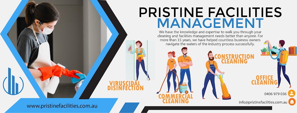 Pristine Facilities Management AUST PTY LTD | 13 Dexter Cr, Clyde North VIC 3978, Australia | Phone: 1300 357 467